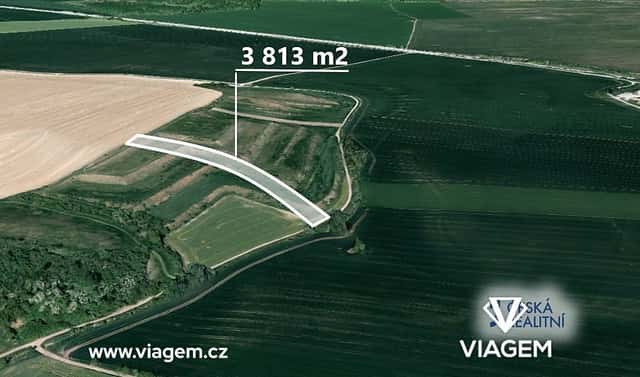 Prodej pole 953 m², Nosislav, okres Brno-venkov
