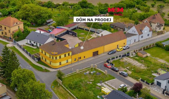 Prodej nájemního domu, činžáku 732 m², Husova, Černčice, okres Louny