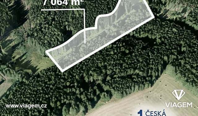 Prodej zahrady 3 532 m², Útvina, okres Karlovy Vary