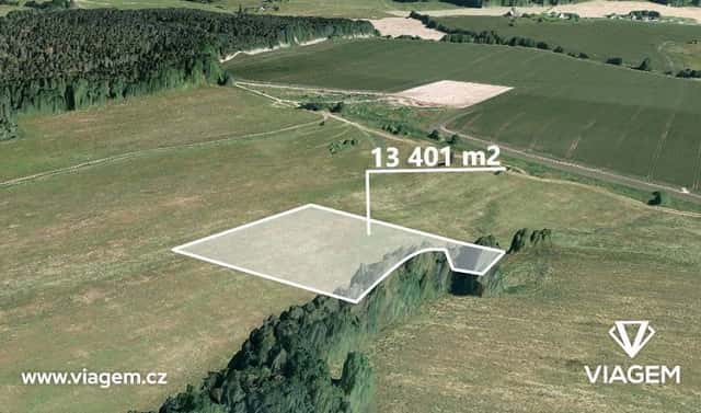 Prodej pole 13 401 m², Jablonné v Podještědí, okres Liberec