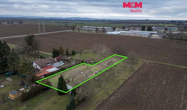 Prodej stavebního pozemku 1 279 m², Dub nad Moravou, okres Olomouc