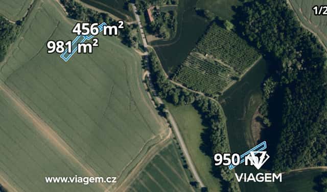 Prodej pole 613 m², Kroměříž