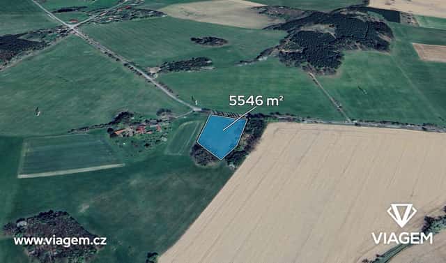 Prodej pole 770 m², Jistebnice, okres Tábor