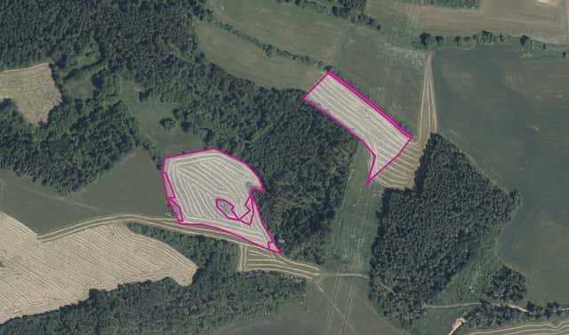 Prodej pole 10 572 m², Obory, okres Příbram