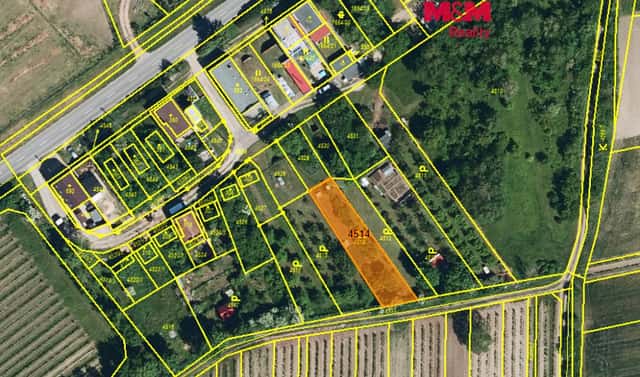 Prodej zahrady 449 m², Brod nad Dyjí, okres Břeclav