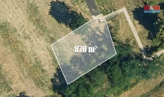 Prodej stavebního pozemku 870 m², Podhořany u Ronova, okres Chrudim