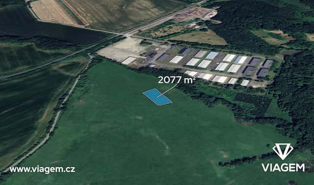 Prodej pole 2 077 m², Chvalčov, okres Kroměříž