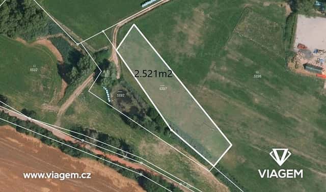 Prodej zahrady 840 m², Sulice, okres Praha-východ
