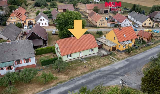 Prodej domu 88 m² s pozemkem 231 m², Lhota pod Radčem, okres Rokycany