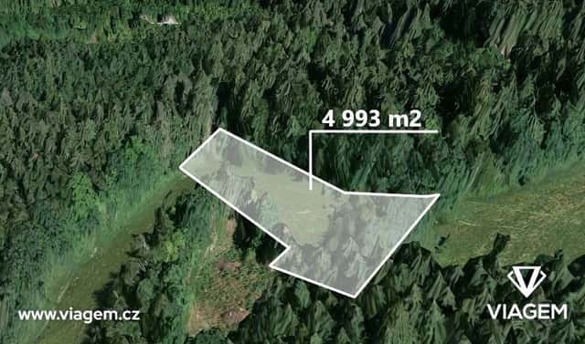 Prodej pole 4 993 m², Loužnice, okres Jablonec nad Nisou