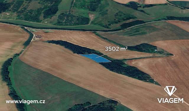 Prodej pole 437 m², Nedachlebice, okres Uherské Hradiště