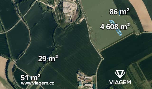 Prodej pole 550 m², Zdounky, okres Kroměříž