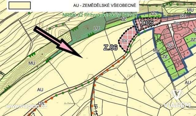 Prodej pole 27 562 m², Kochánky, okres Mladá Boleslav