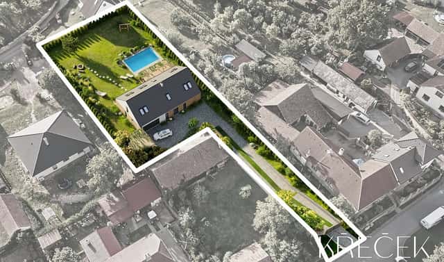 Prodej stavebního pozemku 1 792 m², Kaly, okres Brno-venkov