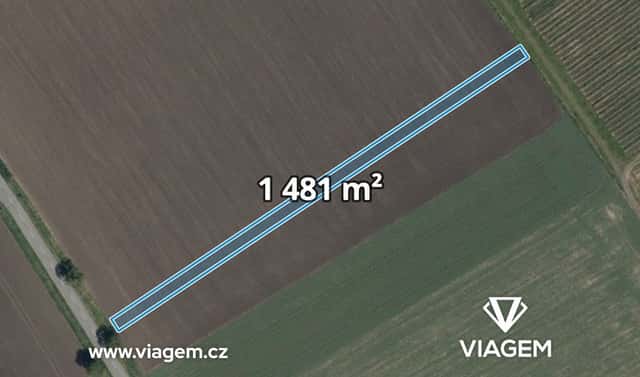 Prodej pole 1 481 m², Uherský Ostroh, okres Uherské Hradiště