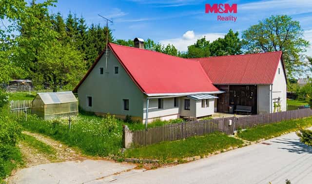 Prodej domu 63 m² s pozemkem 1 547 m², Nová Bystřice – Hůrky, okres Jindřichův Hradec