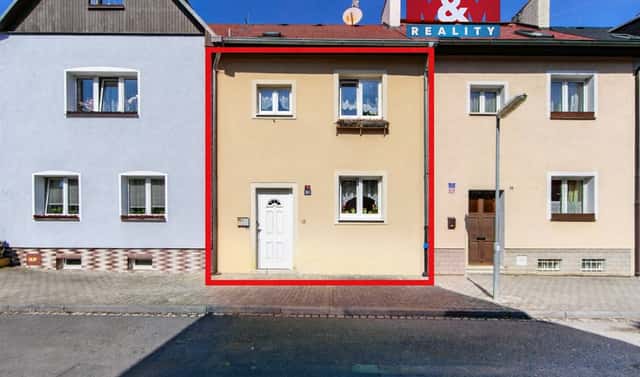 Prodej domu 130 m² s pozemkem 164 m², Dělnická, Cheb
