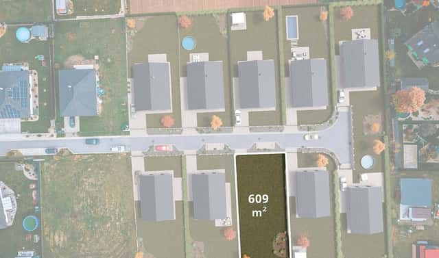 Prodej stavebního pozemku 609 m², Labské Chrčice, okres Pardubice