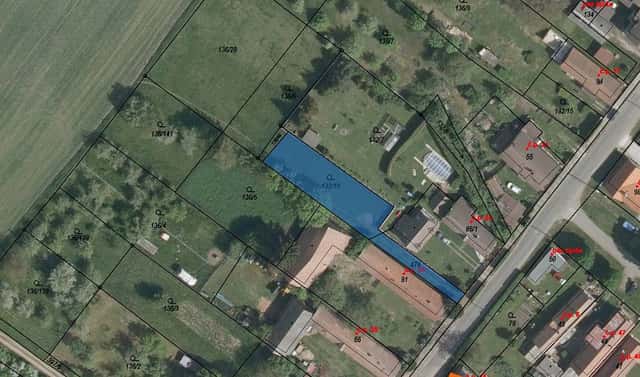 Prodej stavebního pozemku 658 m², Libáň, okres Jičín