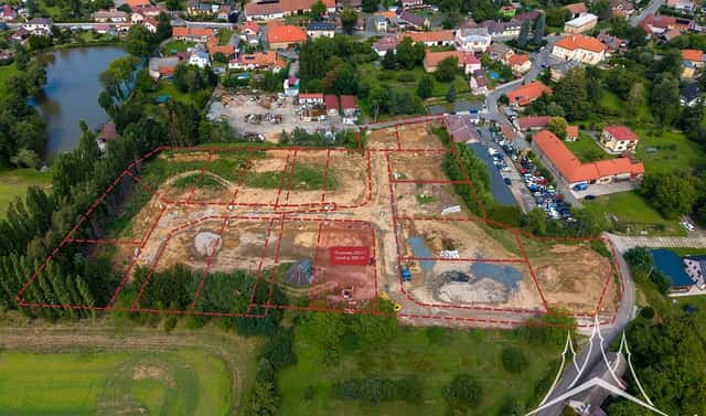 Prodej stavebního pozemku 869 m², Křesetice, okres Kutná Hora