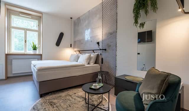 Prodej bytu 1+kk 23 m², Prvního pluku, Praha 8 – Karlín