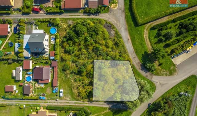 Prodej stavebního pozemku 589 m², Chbany – Vadkovice, okres Chomutov