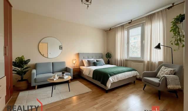 Pronájem bytu 1+1 30 m², Kpt. Nálepky, Louny