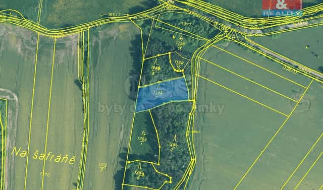 Prodej lesa 3 594 m², Skály, okres Písek