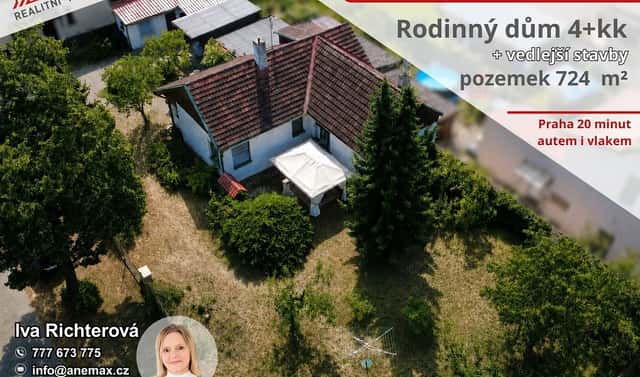Prodej domu 91 m² s pozemkem 724 m², Lipová, Čelákovice, okres Praha-východ
