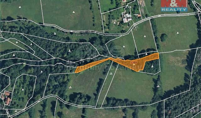 Prodej lesa 1 421 m², Malá Bystřice, okres Vsetín