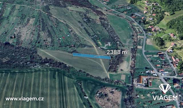 Prodej pole 477 m², Kudlovice, okres Uherské Hradiště