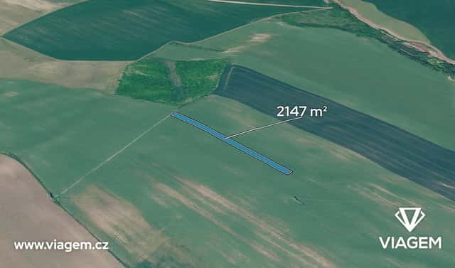 Prodej pole 1 073 m², Násedlovice, okres Hodonín