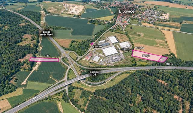 Prodej pole 15 894 m², Ejpovice, okres Rokycany
