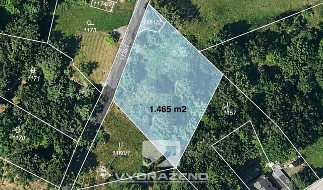 Prodej pole 1 465 m², Liberec