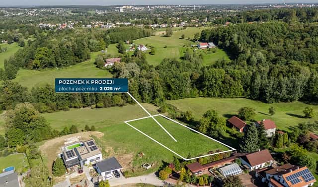 Prodej stavebního pozemku 2 025 m², Václavovice, okres Ostrava-město
