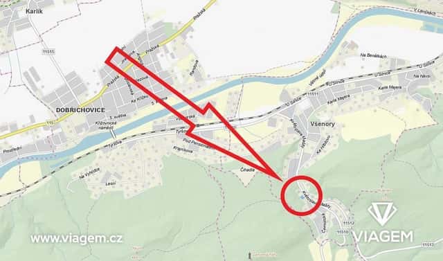Prodej zahrady 820 m², Všenory, okres Praha-západ