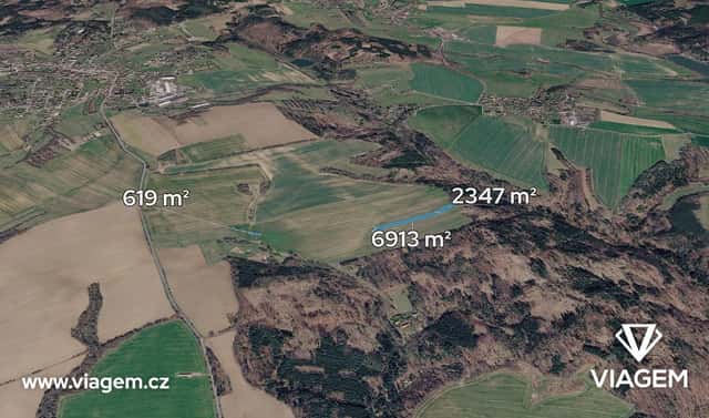 Prodej pole 9 879 m², Ondřejov, okres Praha-východ