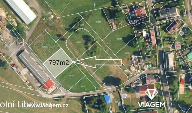 Prodej stavebního pozemku 1 114 m², Česká Lípa