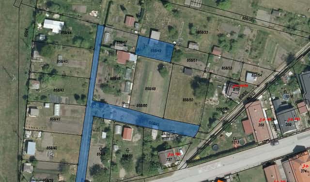Prodej zahrady 54 m², Horní Jelení, okres Pardubice