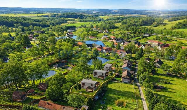 Prodej stavebního pozemku 933 m², Člunek, okres Jindřichův Hradec