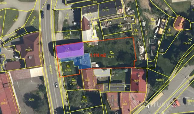 Prodej komerčního pozemku 1 116 m², Svitavy