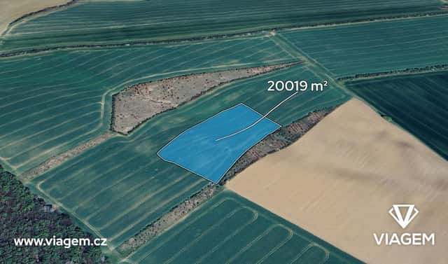 Prodej pole 481 m², Zlobice, okres Kroměříž