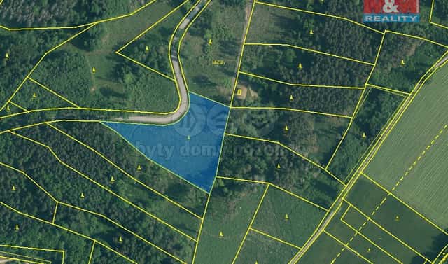 Prodej lesa 9 032 m², Stožice – Křepice, okres Strakonice