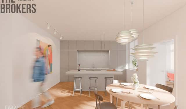 Prodej bytu 4+kk 109 m², Pomezní, Praha 8 – Libeň