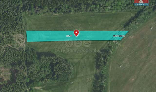 Prodej louky 5 225 m², Příbram – Příbram I