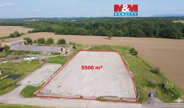 Pronájem komerčního pozemku 5 517 m², Vratimov, okres Ostrava-město