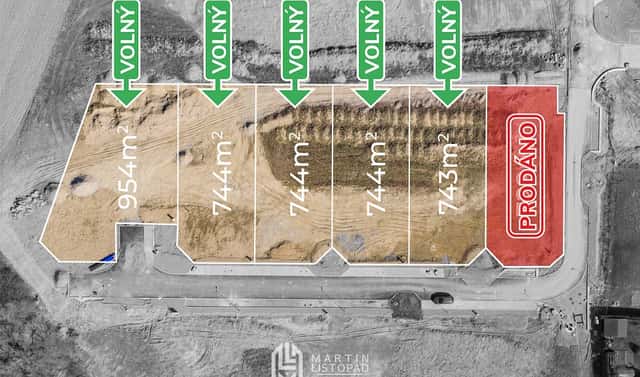 Prodej stavebního pozemku 743 m², Komárov, okres Olomouc