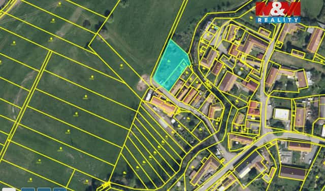 Prodej stavebního pozemku 1 314 m², Rosice – Synčany, okres Chrudim