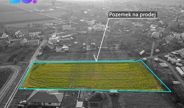 Prodej stavebního pozemku 4 329 m², Kyselovice, okres Kroměříž