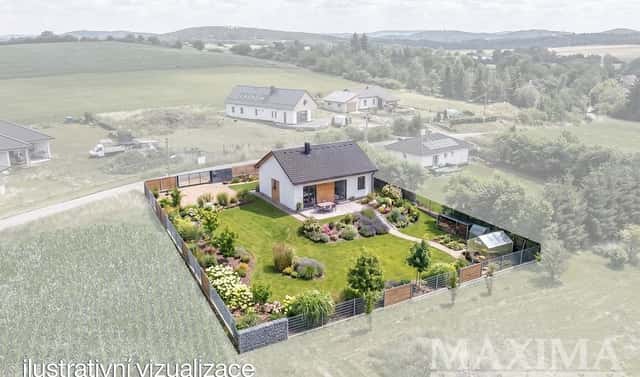 Prodej stavebního pozemku 1 449 m², Milín – Stěžov, okres Příbram